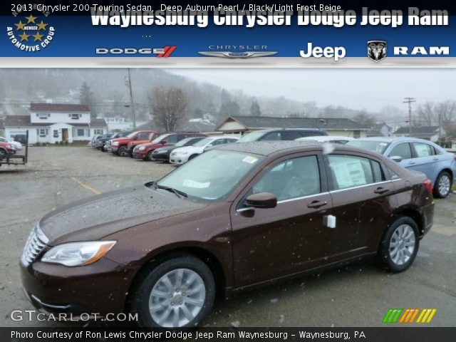 2013 Chrysler 200 Touring Sedan in Deep Auburn Pearl