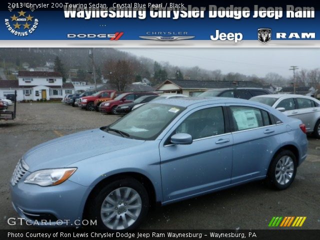 2013 Chrysler 200 Touring Sedan in Crystal Blue Pearl
