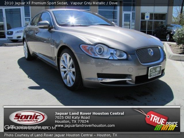 2010 Jaguar XF Premium Sport Sedan in Vapour Grey Metallic