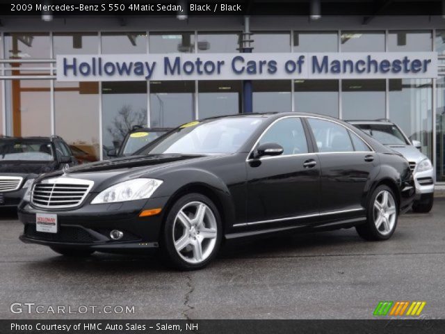 2009 Mercedes-Benz S 550 4Matic Sedan in Black