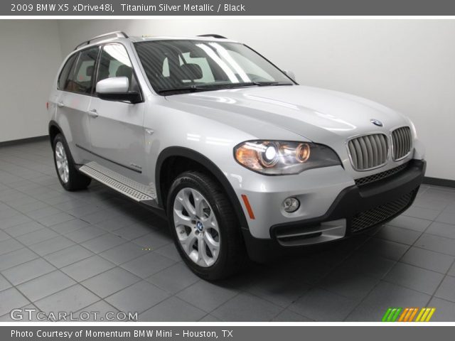 2009 BMW X5 xDrive48i in Titanium Silver Metallic