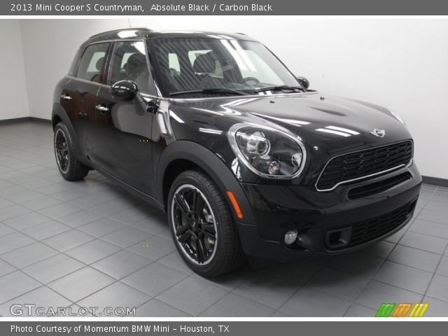 2013 Mini Cooper S Countryman in Absolute Black