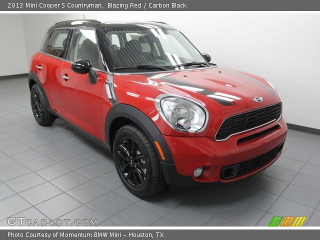 2013 Mini Cooper S Countryman in Blazing Red