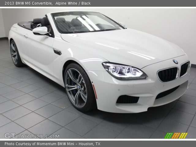 2013 BMW M6 Convertible in Alpine White