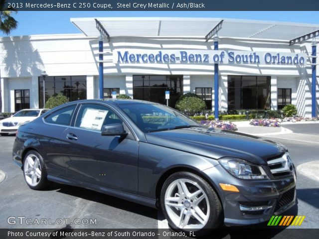 2013 Mercedes-Benz C 250 Coupe in Steel Grey Metallic