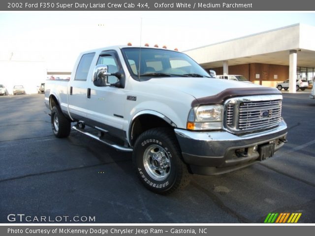 2002 Ford F350 Super Duty Lariat Crew Cab 4x4 in Oxford White