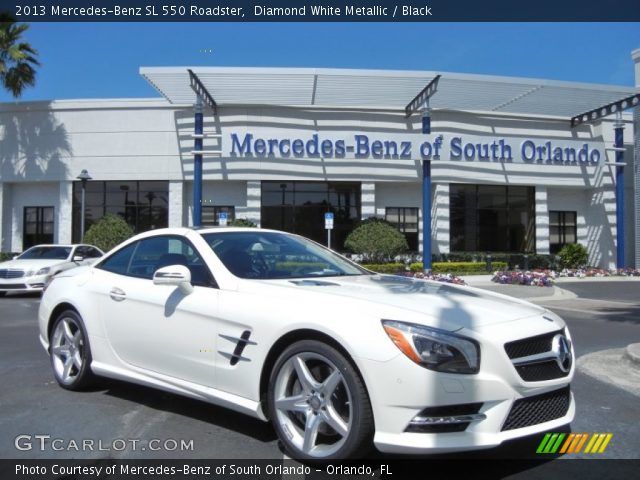 2013 Mercedes-Benz SL 550 Roadster in Diamond White Metallic