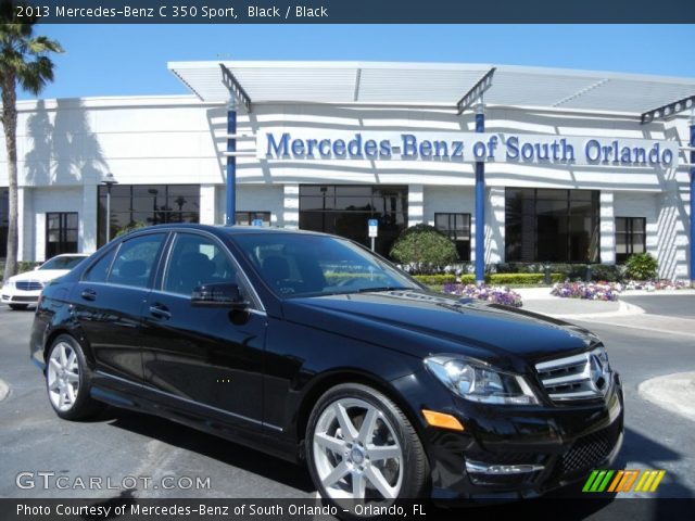 2013 Mercedes-Benz C 350 Sport in Black