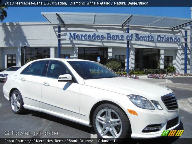 2013 Mercedes-Benz E 350 Sedan in Diamond White Metallic