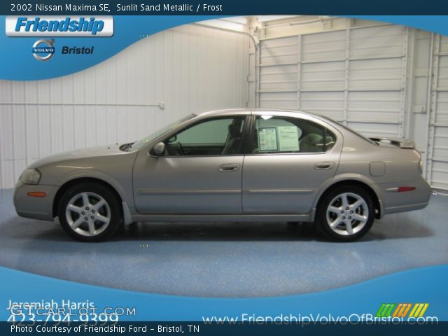 2002 Nissan Maxima SE in Sunlit Sand Metallic