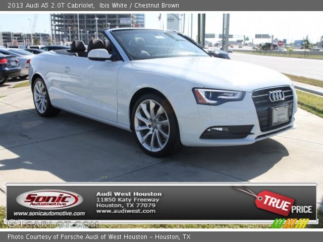 2013 Audi A5 2.0T Cabriolet in Ibis White