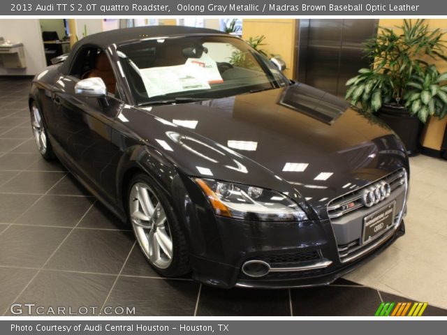 2013 Audi TT S 2.0T quattro Roadster in Oolong Gray Metallic