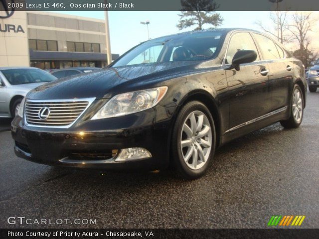 2009 Lexus LS 460 in Obsidian Black