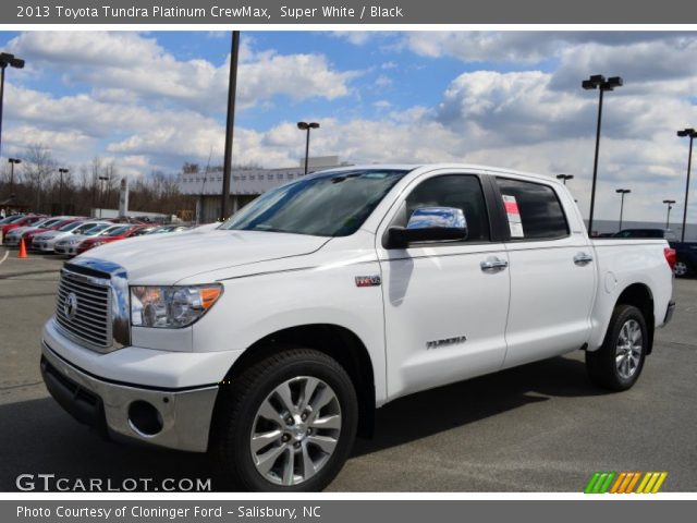 2013 Toyota Tundra Platinum CrewMax in Super White