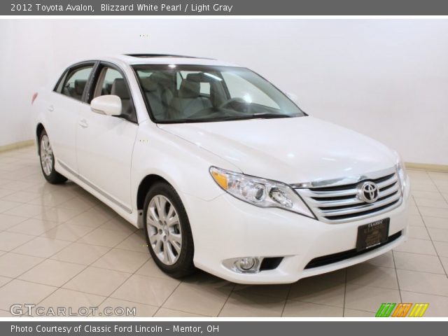 2012 Toyota Avalon  in Blizzard White Pearl
