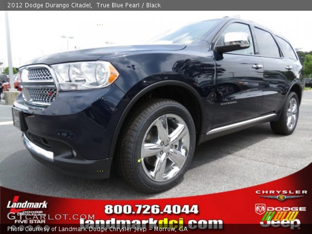 2012 Dodge Durango Citadel in True Blue Pearl