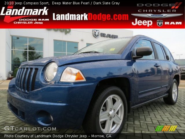 2010 Jeep Compass Sport in Deep Water Blue Pearl