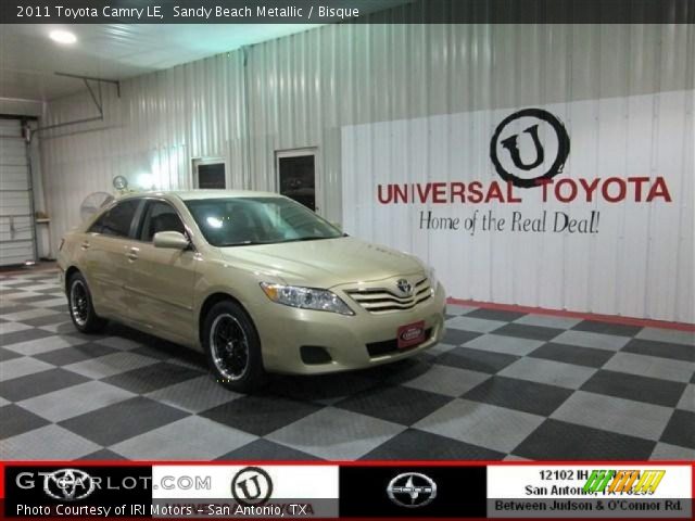2011 Toyota Camry LE in Sandy Beach Metallic