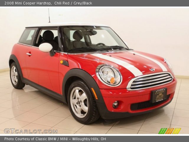 2008 Mini Cooper Hardtop in Chili Red