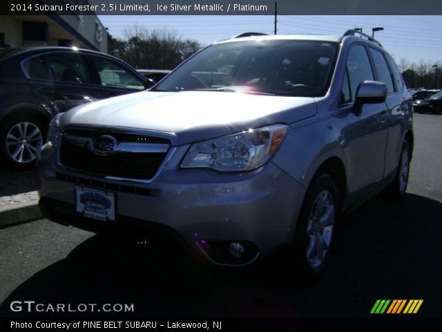 2014 Subaru Forester 2.5i Limited in Ice Silver Metallic