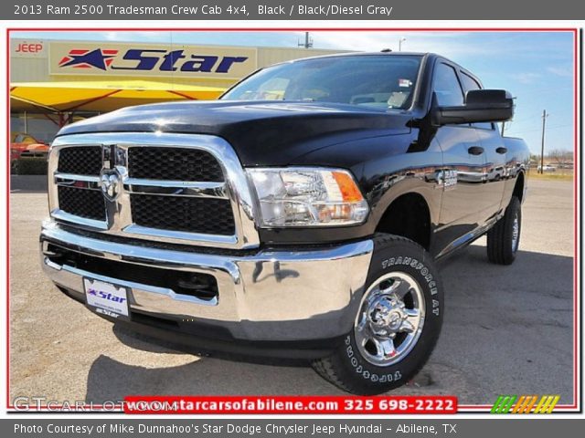 2013 Ram 2500 Tradesman Crew Cab 4x4 in Black