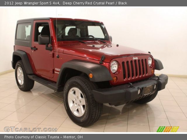 2012 Jeep Wrangler Sport S 4x4 in Deep Cherry Red Crystal Pearl