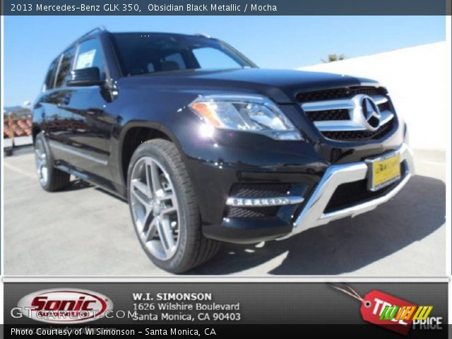 2013 Mercedes-Benz GLK 350 in Obsidian Black Metallic