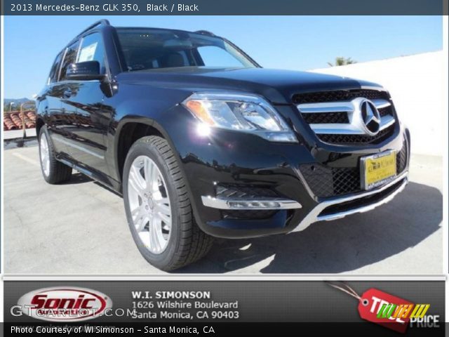 2013 Mercedes-Benz GLK 350 in Black