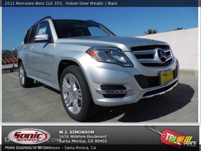 2013 Mercedes-Benz GLK 350 in Iridium Silver Metallic