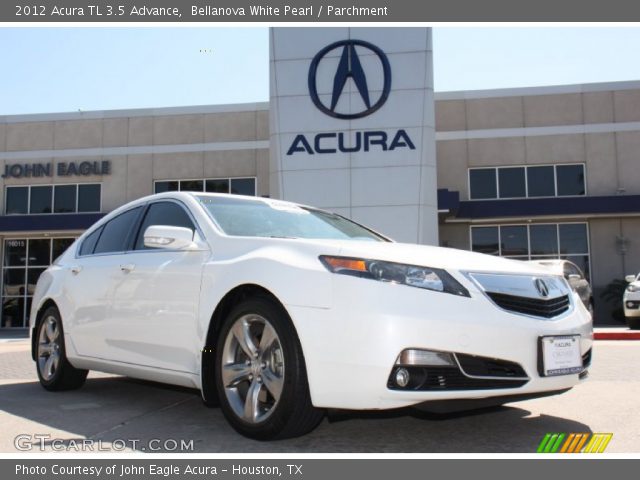 2012 Acura TL 3.5 Advance in Bellanova White Pearl
