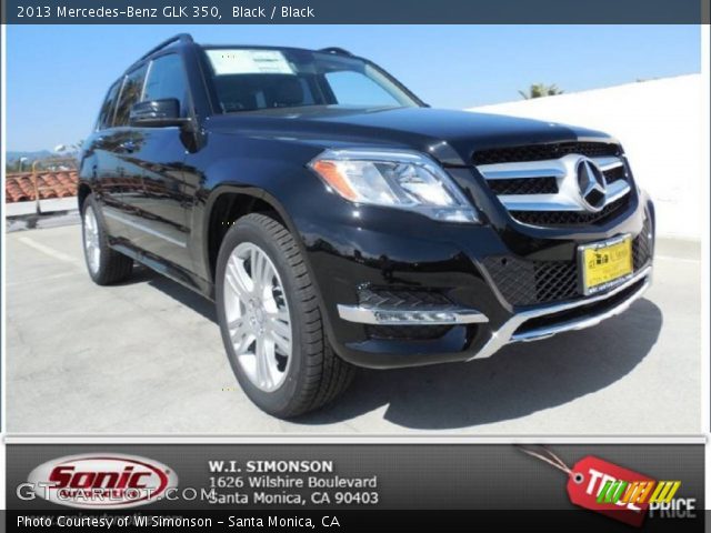 2013 Mercedes-Benz GLK 350 in Black