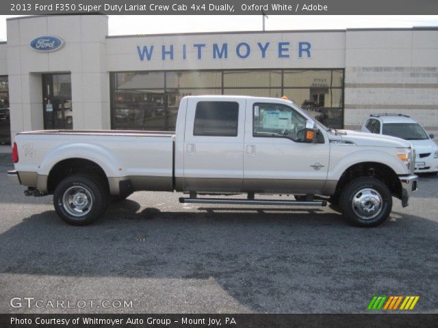 2013 Ford F350 Super Duty Lariat Crew Cab 4x4 Dually in Oxford White