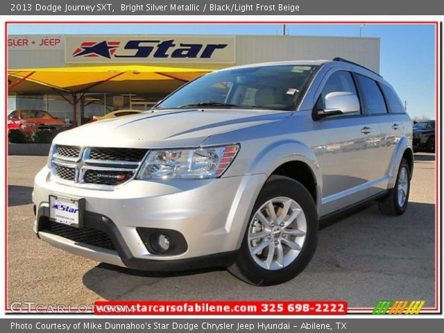 2013 Dodge Journey SXT in Bright Silver Metallic
