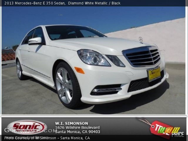 2013 Mercedes-Benz E 350 Sedan in Diamond White Metallic