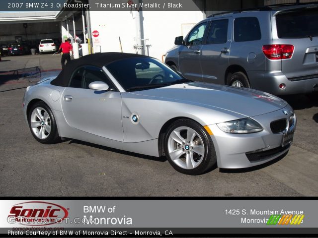 2007 BMW Z4 3.0i Roadster in Titanium Silver Metallic