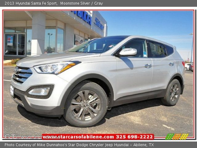 2013 Hyundai Santa Fe Sport in Moonstone Silver