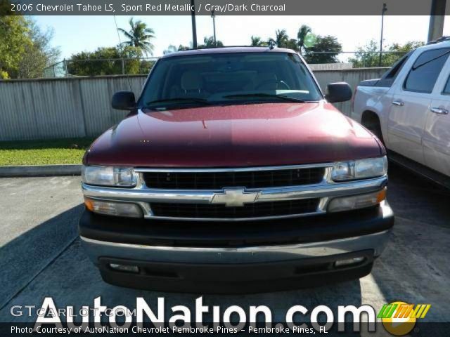 2006 Chevrolet Tahoe LS in Sport Red Metallic