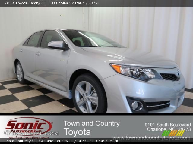 2013 Toyota Camry SE in Classic Silver Metallic
