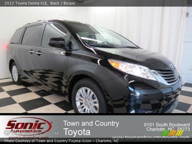 2013 Toyota Sienna XLE in Black