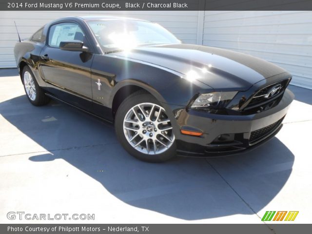 2014 Ford Mustang V6 Premium Coupe in Black
