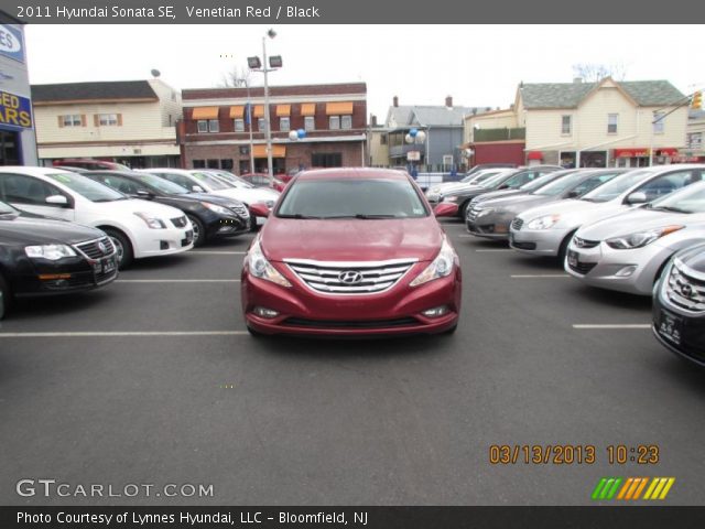 2011 Hyundai Sonata SE in Venetian Red
