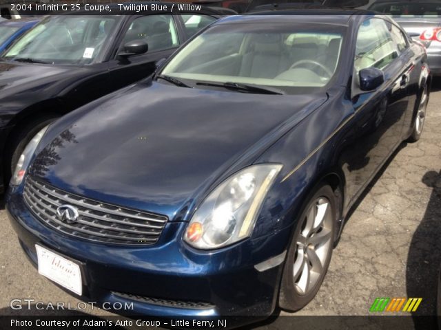 2004 Infiniti G 35 Coupe in Twilight Blue
