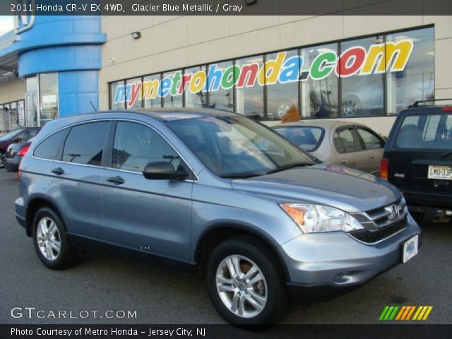 2011 Honda CR-V EX 4WD in Glacier Blue Metallic