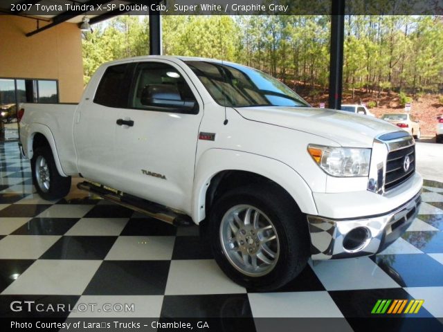 2007 Toyota Tundra X-SP Double Cab in Super White