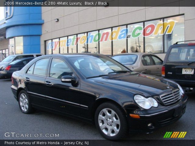 2006 Mercedes-Benz C 280 4Matic Luxury in Black