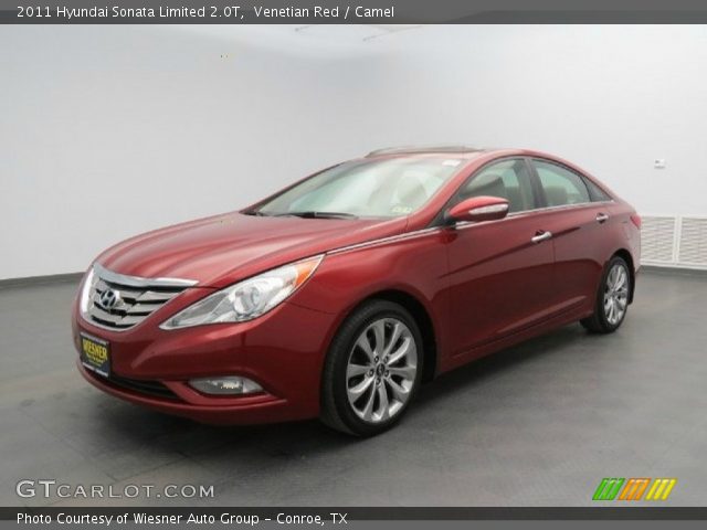 2011 Hyundai Sonata Limited 2.0T in Venetian Red