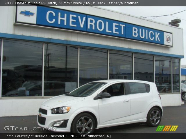 2013 Chevrolet Sonic RS Hatch in Summit White