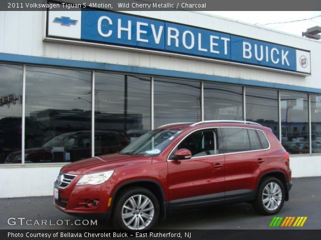 2011 Volkswagen Tiguan S 4Motion in Wild Cherry Metallic