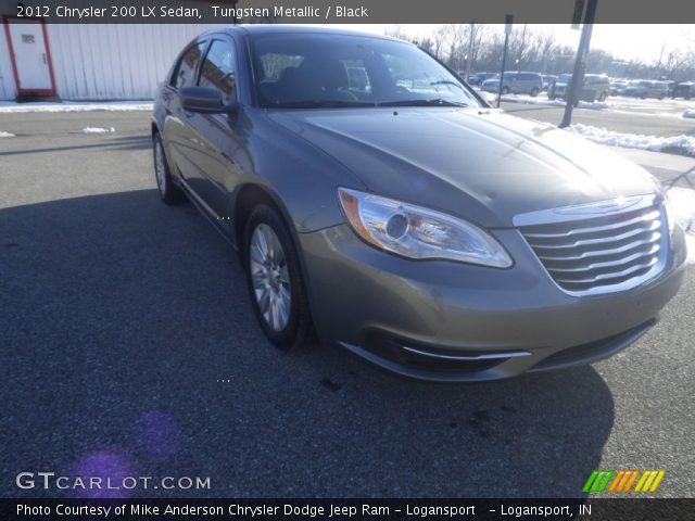 2012 Chrysler 200 LX Sedan in Tungsten Metallic