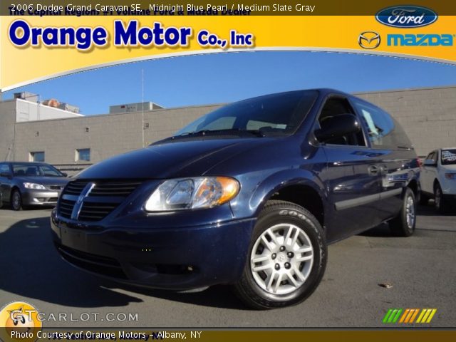 2006 Dodge Grand Caravan SE in Midnight Blue Pearl